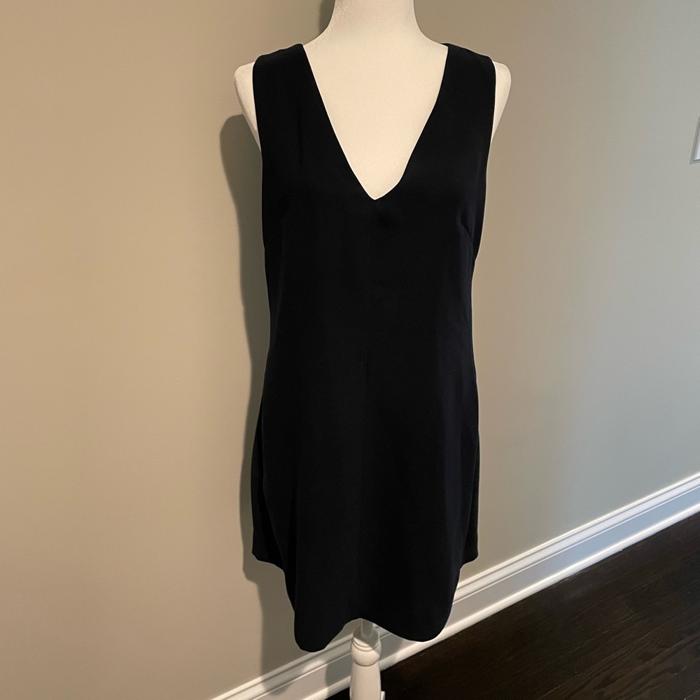 Banana Republic | Navy V-Neck Dress